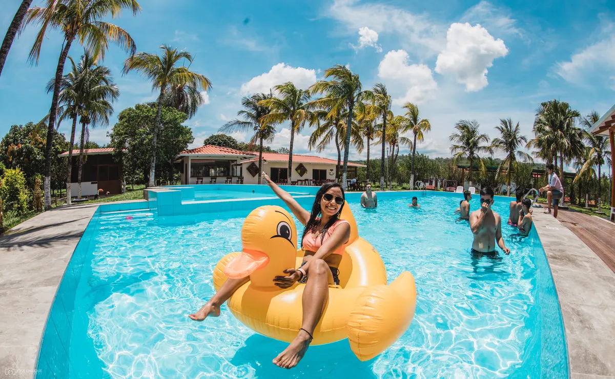 Diversión en la piscina